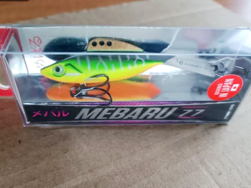 Балансир Mebaru 77 на трофейного судака ловля судака со льда