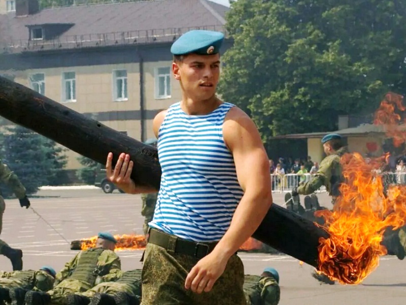 Работает ВДВ сила армии россии