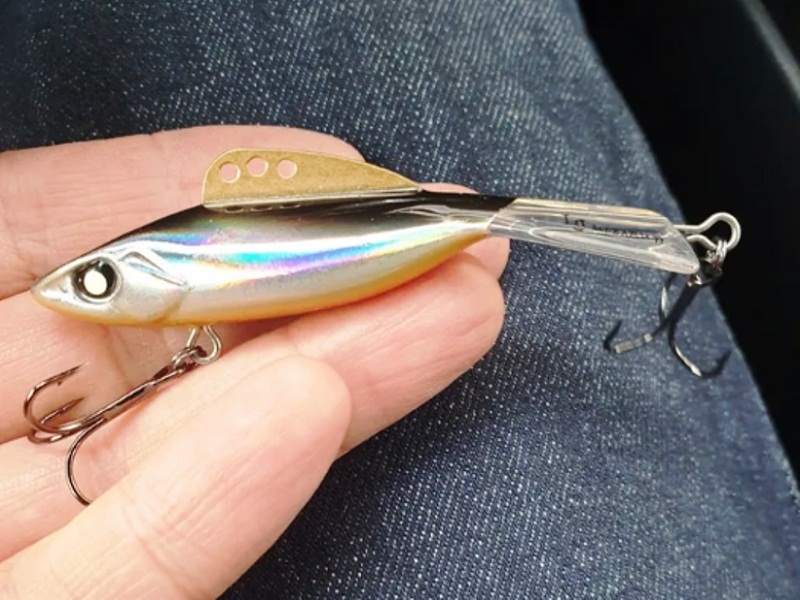 Балансир Мебару. Япония ловля судака со льда