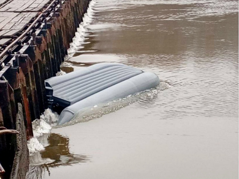 Место происшествия трагедии на воде