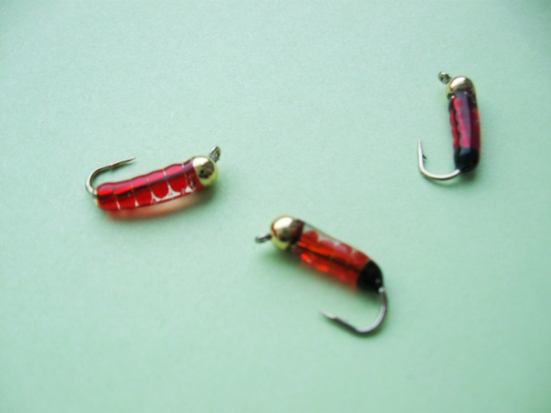 Безмотылки "гвоздик" ловля на безмотылку зимой