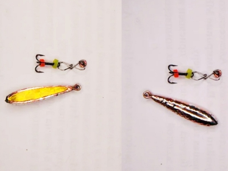 Финская блесна на окуня Kuusamo Kilpa-Loiste ловля окуня на блесну зимой