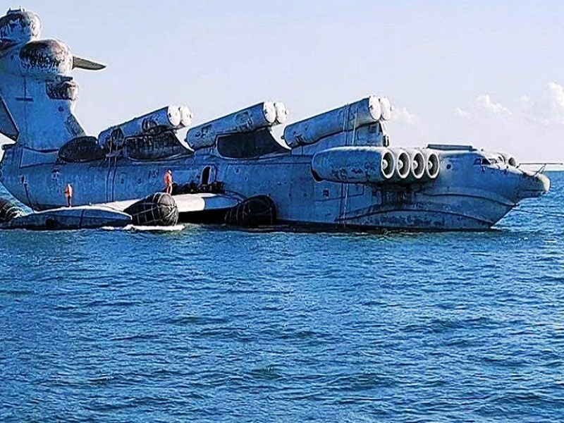 экраноплан лунь история