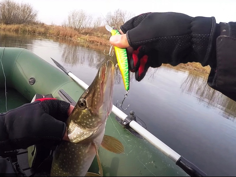 ловля весной на джиг