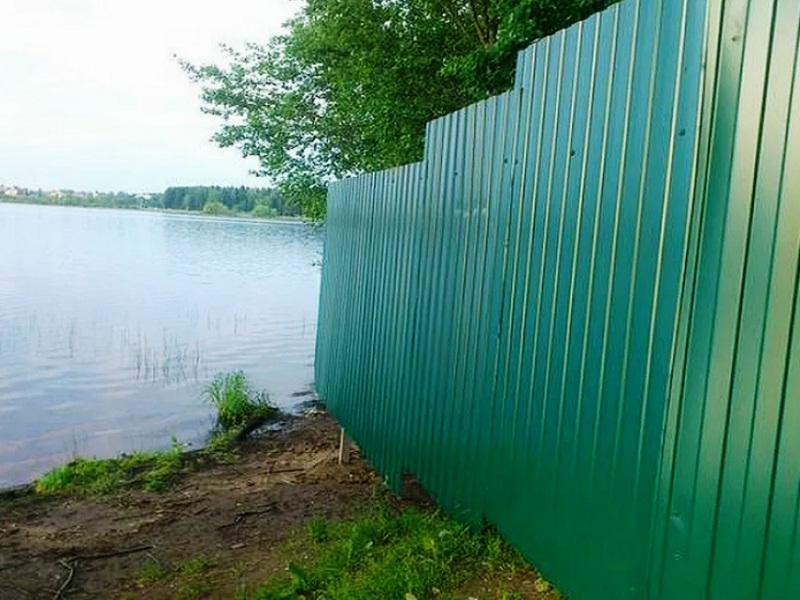 захват берега