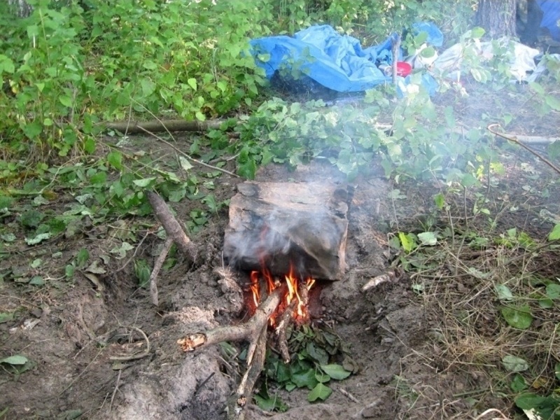 самодельная коптильня