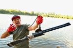 Неплохо порыбачил. Три ружья и 30 тысяч рублей от Росгвардии