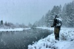 Рыбалка со спиннингом, когда кругом снег. Отчёт с рыбалки