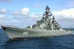 Тяжелый атомный ракетный крейсер «Адмирал Нахимов» называют самым вооружённым кораблём в мире 