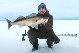 Рыбалка зимой на судака. Успешность раттлинов-вибов